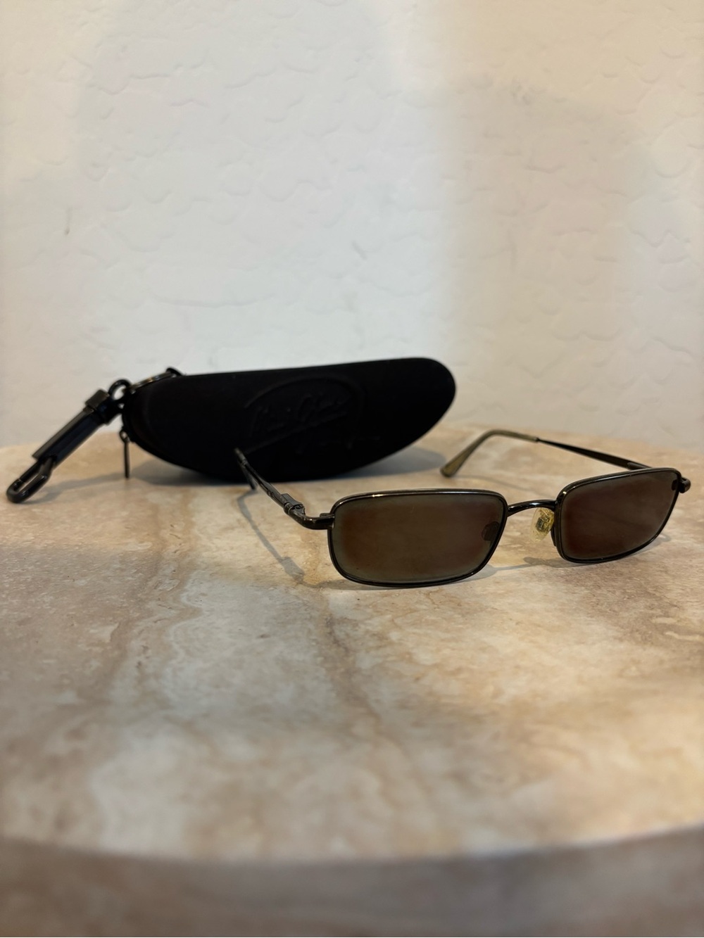Maui Jim MJ-129-02 Beachcomber Men's Rectangular Sunglasses
